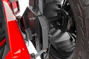 Jeep Wrangler Unlimited Rear Bumper - Rough Country - Trail with Tire Carrier - '18-'25